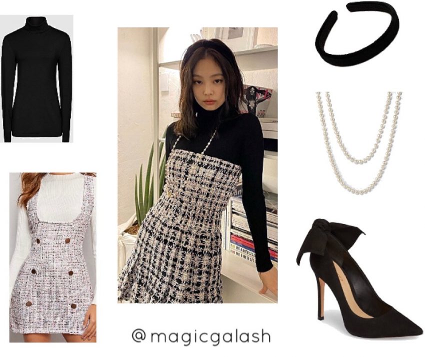 how to dress like jennie kim