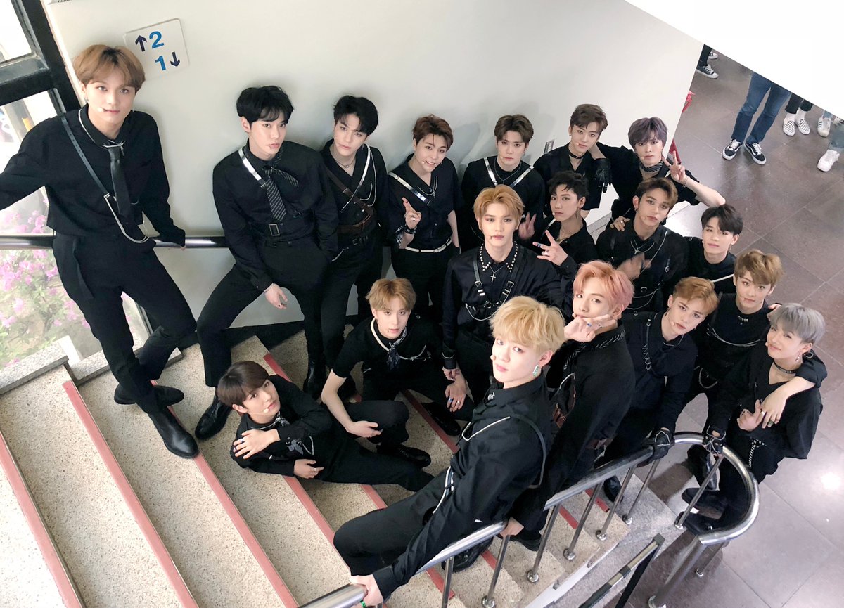 Full group photo of NCT in 2018